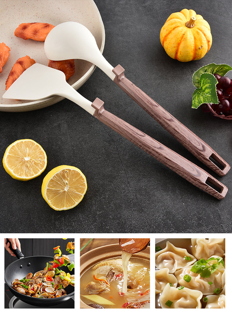 Food-grade silicone baking tool set - 12-piece set