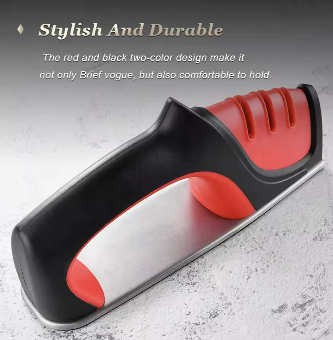 TPR Handle Multi-functional Handheld Knife Sharpening Tool