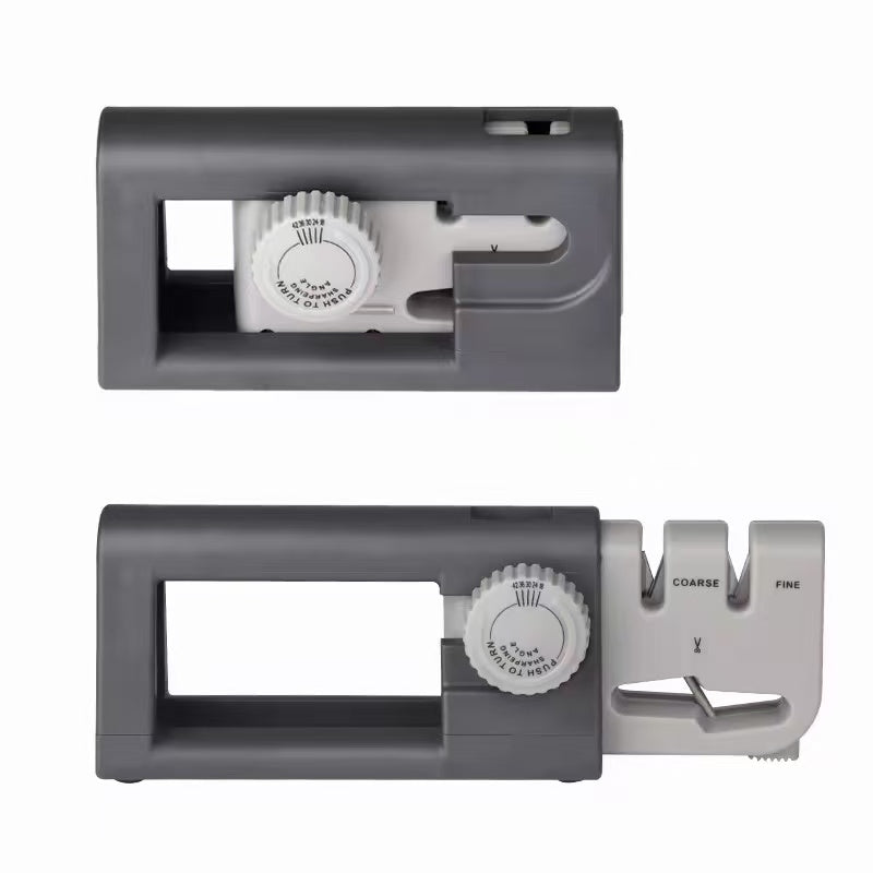 Adjustable and extendable multi-functional knife sharpener