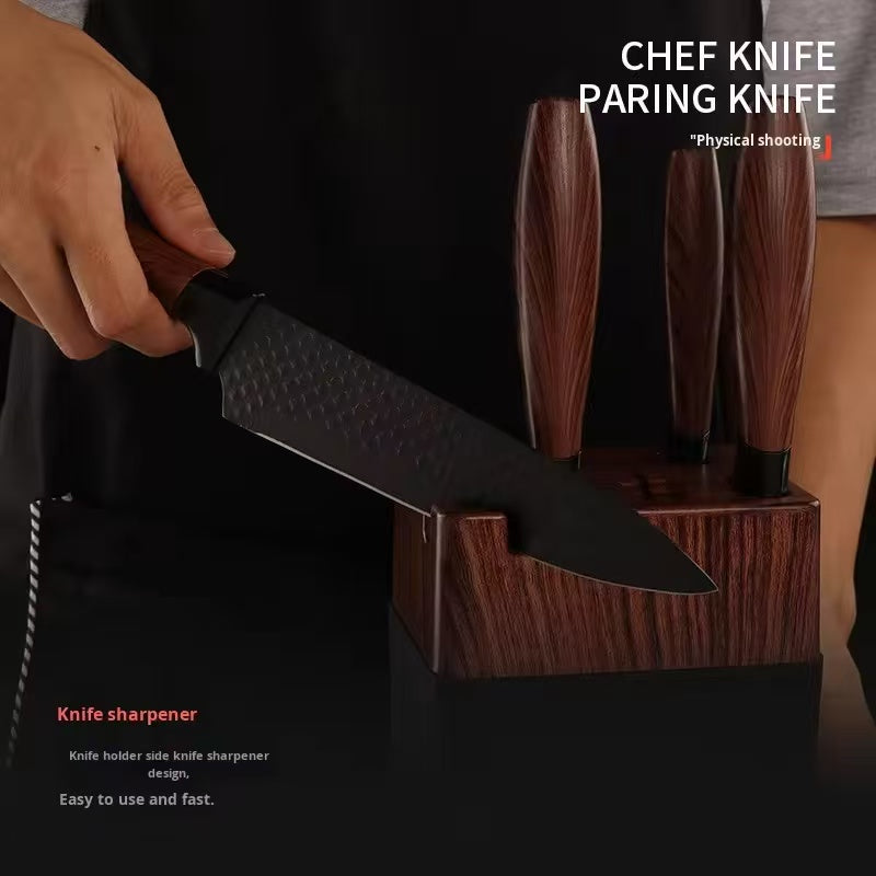 Stainless steel kitchen knife set - 7-piece set