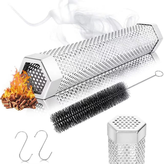 304 stainless steel smoked pipe, barbecue tool
