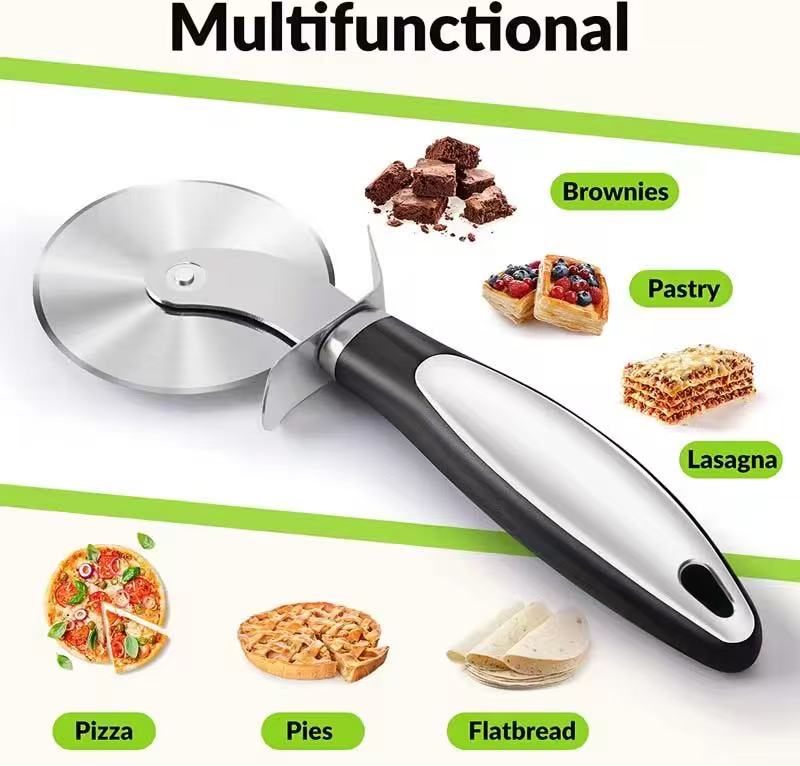Pizza cutter and pizza shovel set - Baking tools