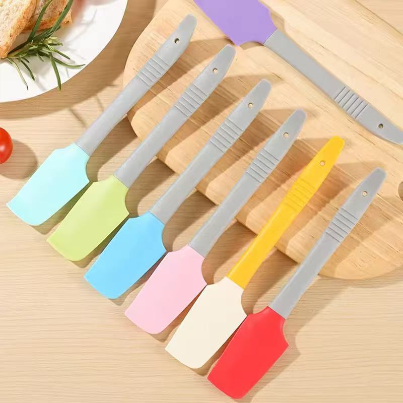 Colorful silicone scraper, DIY baking tool