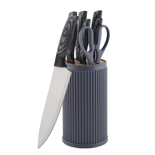 Stainless steel kitchen knife set - 7-piece set