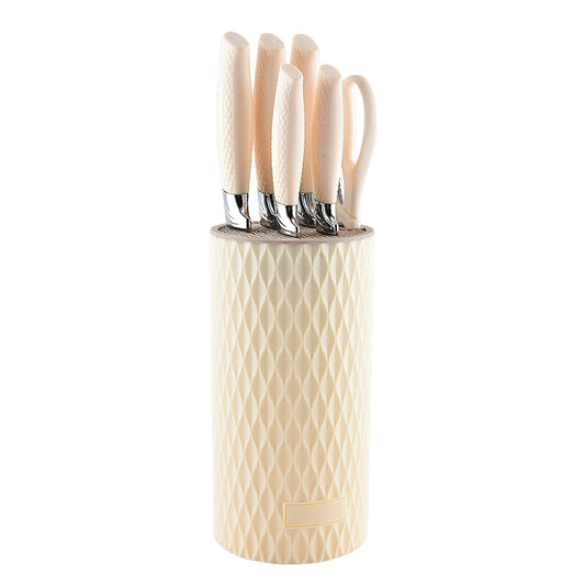 Stainless steel kitchen knife set - 7-piece set