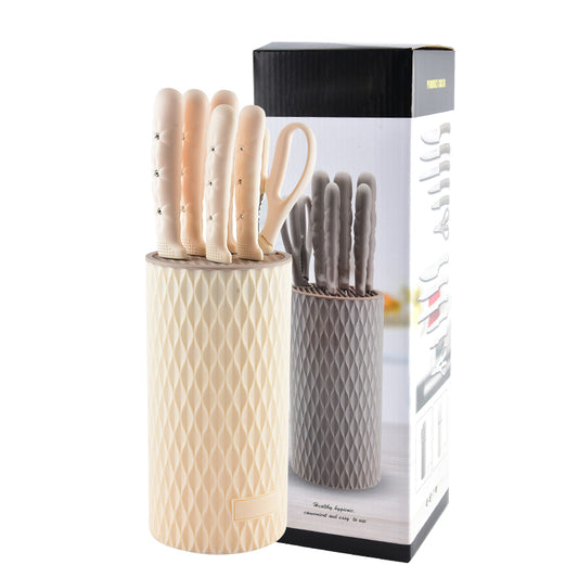 Stainless steel kitchen knife set - 7-piece set