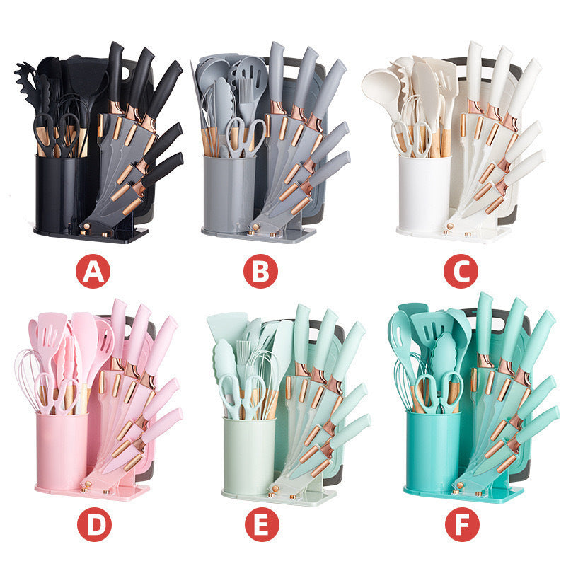 Silicone kitchenware set