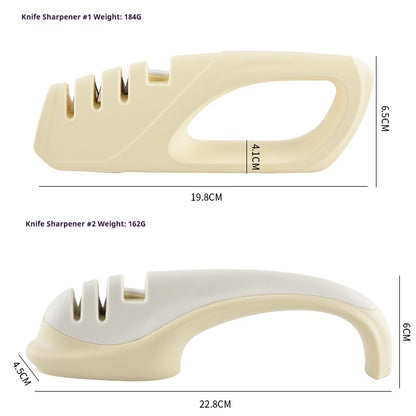 Four-stage household quick knife sharpener