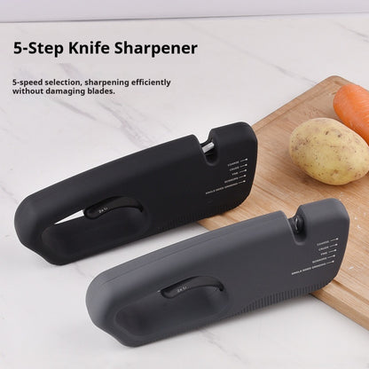 Multifunctional household quick knife sharpener