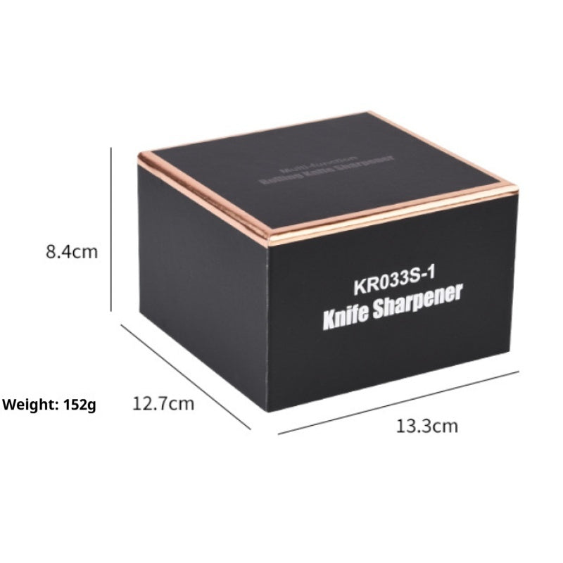 Ceramic diamond double-sided drum knife sharpener