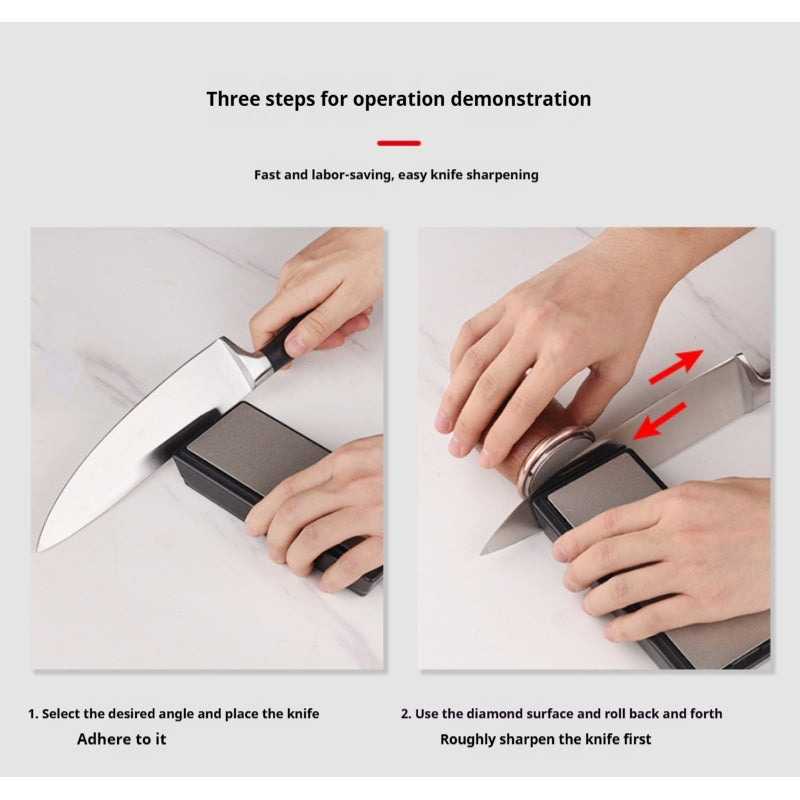 Multi-functional adjustable-angle drum knife sharpener