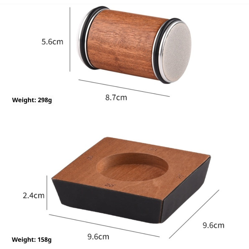 Double-sided drum knife sharpener