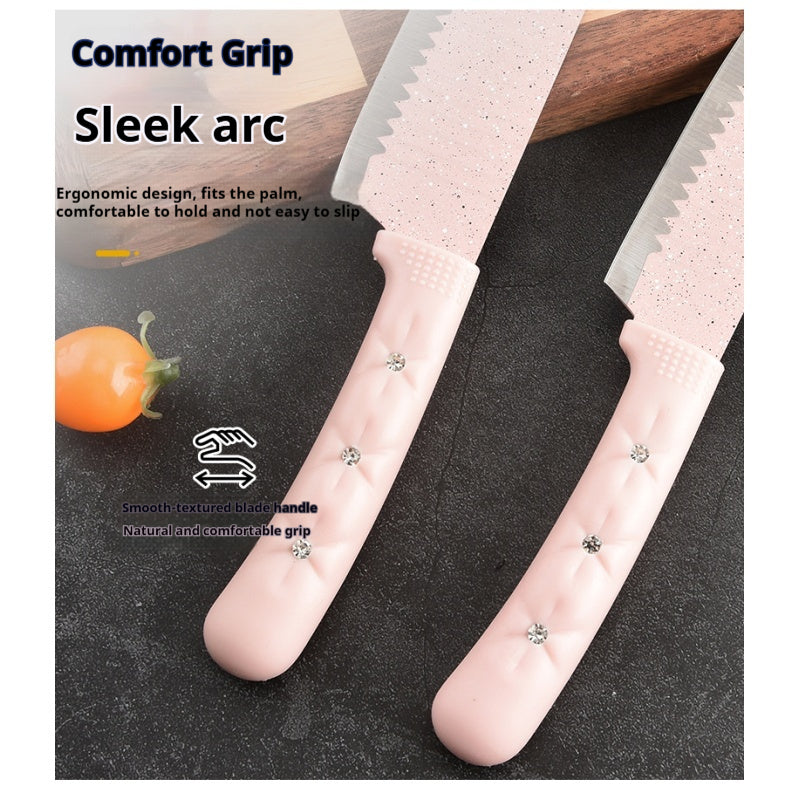 Stainless steel kitchen knife set - 6-piece set
