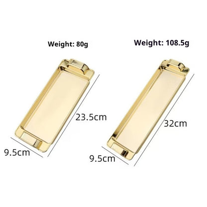 Acrylic electroplated kitchen seasoning container ，kitchen storage box