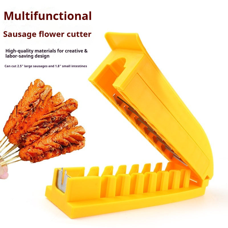Ham sausage hot dog cutter