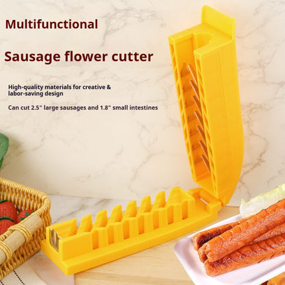 Ham sausage hot dog cutter