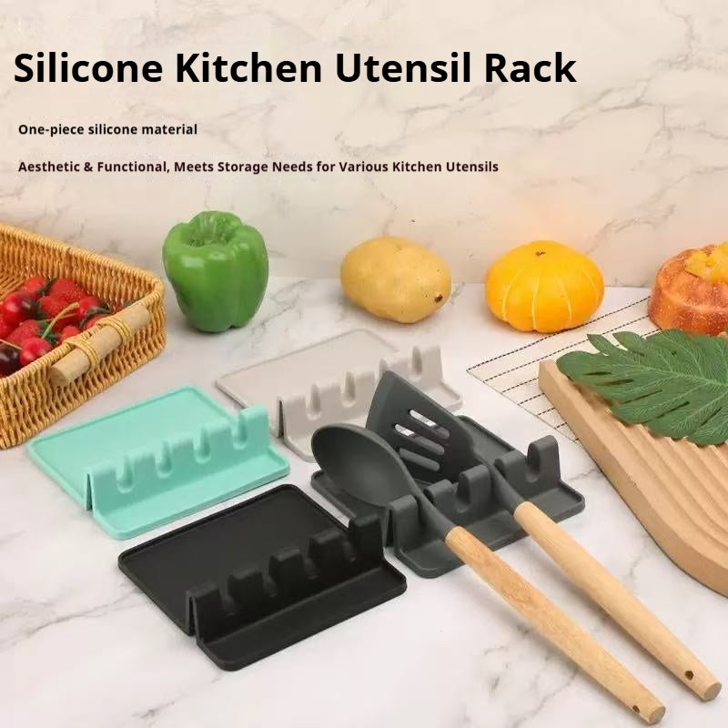 Silicone Kitchen Utensil Rack