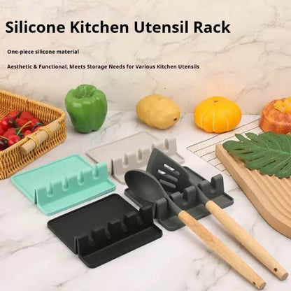 Silicone Kitchen Utensil Rack