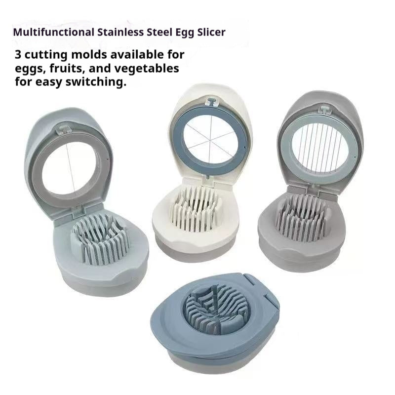 Multifunctional Stainless Steel Egg Slicer