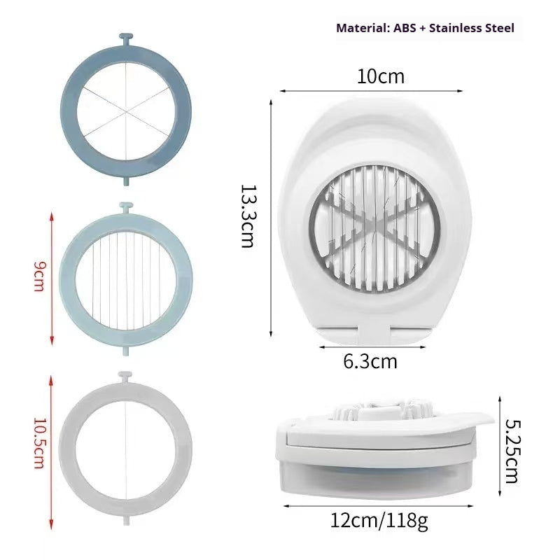 Multifunctional Stainless Steel Egg Slicer