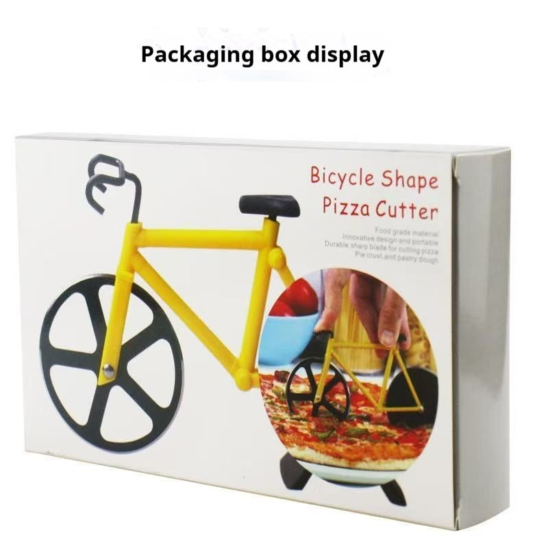 Bicycle pizza cutter