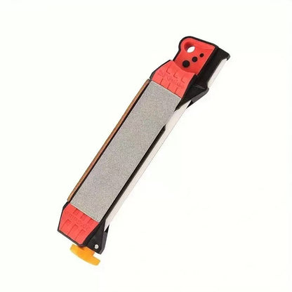 Multi-functional outdoor knife sharpener, suitable for fishhooks and knives