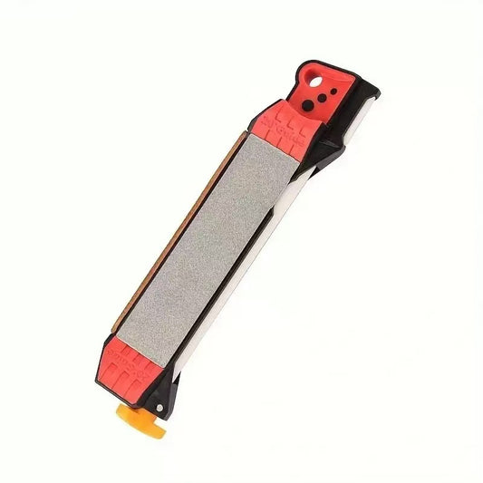 Multi-functional outdoor knife sharpener, suitable for fishhooks and knives