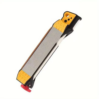 Multi-functional outdoor knife sharpener, suitable for fishhooks and knives