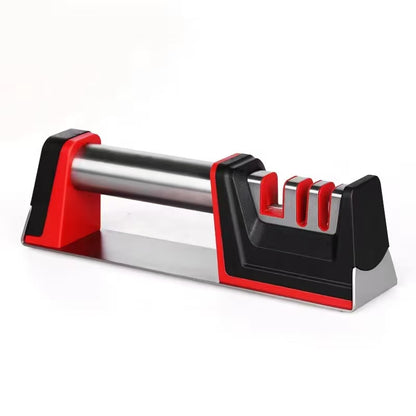 Manual rapid knife sharpener