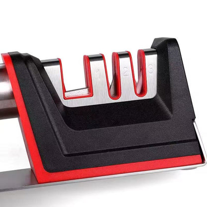 Manual rapid knife sharpener