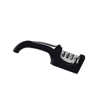 Manual rapid household knife sharpener