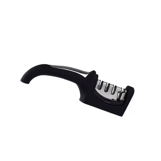 Manual rapid household knife sharpener