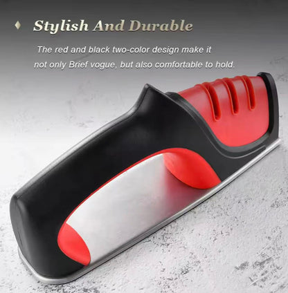 TPR Handle Multi-functional Handheld Knife Sharpening Tool