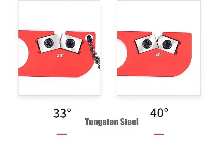 Portable outdoor knife sharpener