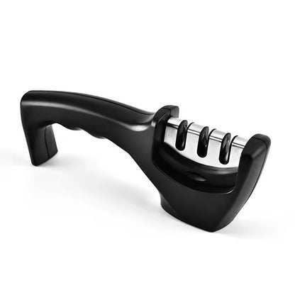 Bottom anti-slip quick knife sharpener