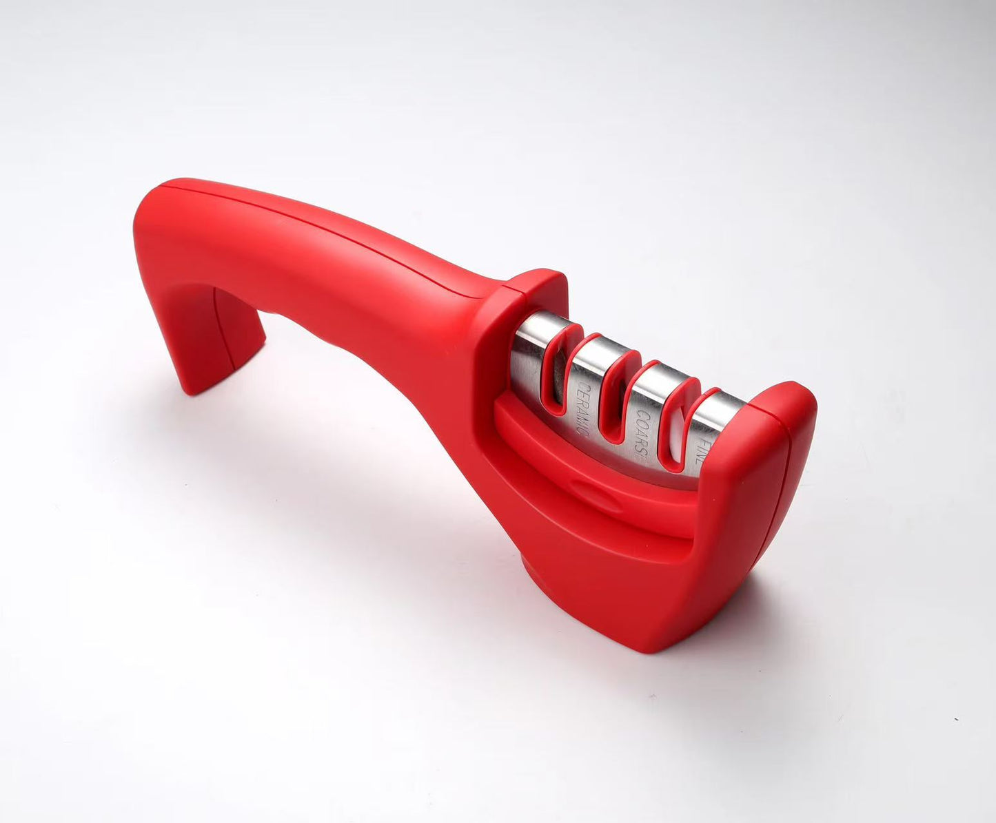 Bottom anti-slip quick knife sharpener