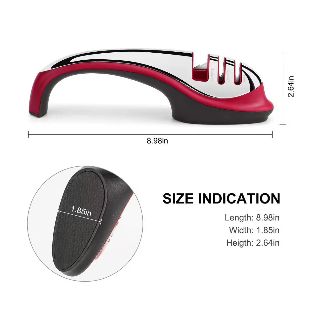 Household quick knife sharpener