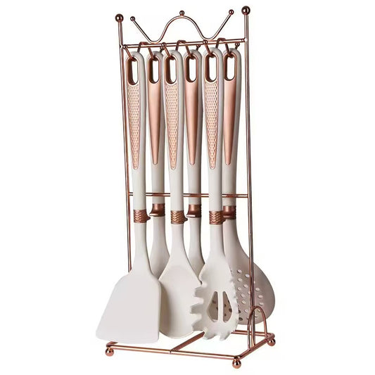 Food-grade high-temperature-resistant silicone kitchenware set - 7-piece set