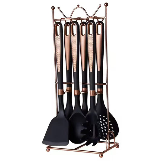 Food-grade high-temperature-resistant silicone kitchenware set - 7-piece set