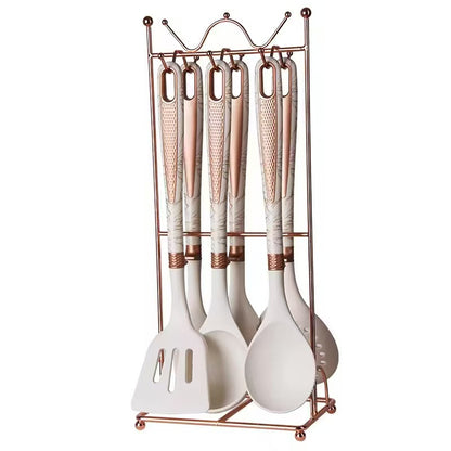 Food-grade high-temperature-resistant silicone kitchenware set - 7-piece set