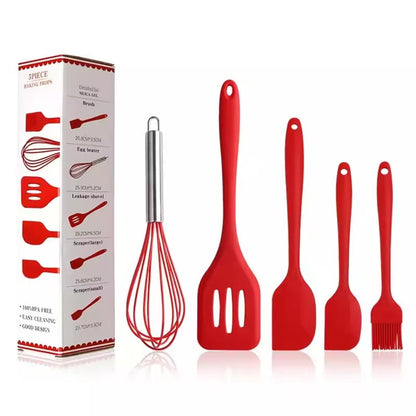 Food-grade silicone baking tool set - 5-piece set