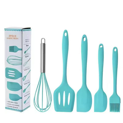 Food-grade silicone baking tool set - 5-piece set