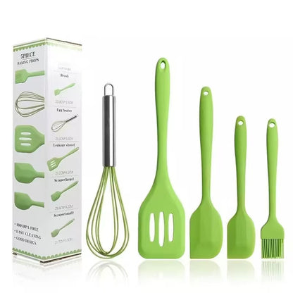 Food-grade silicone baking tool set - 5-piece set
