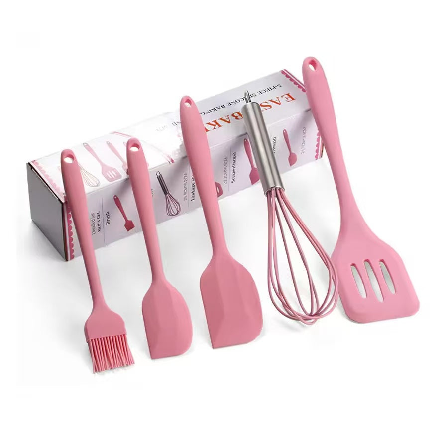 Food-grade silicone baking tool set - 5-piece set