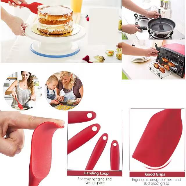 Food-grade silicone baking tool set - 6-piece set