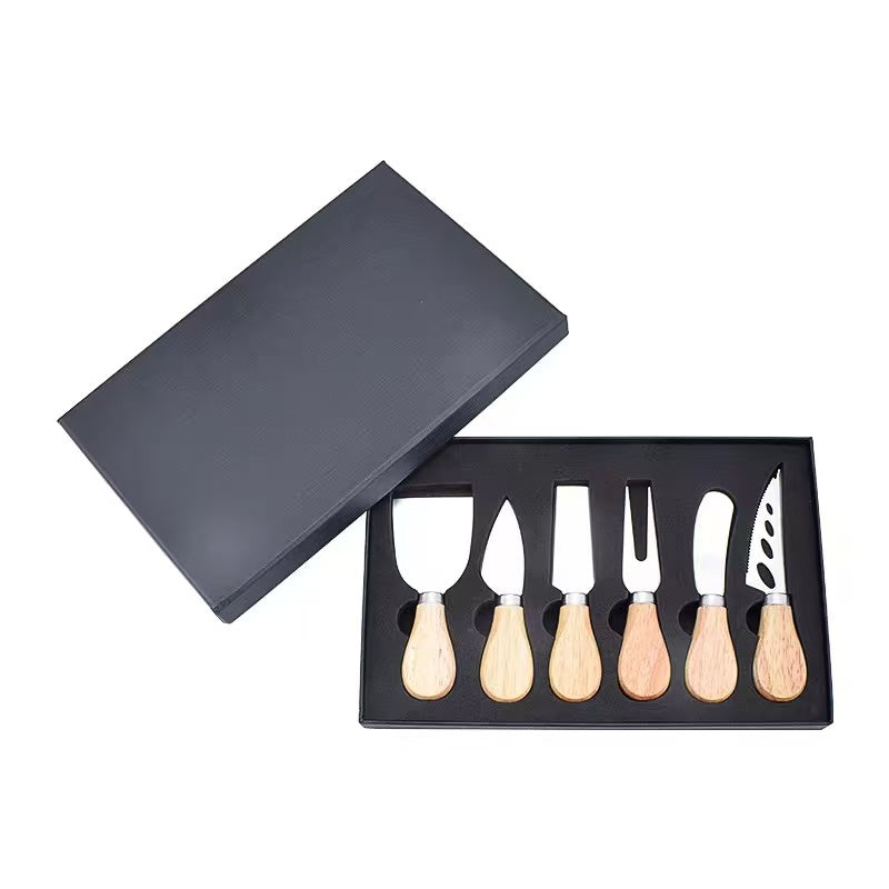 Stainless steel cheese knife set, cheese, milk and butter baking tool set