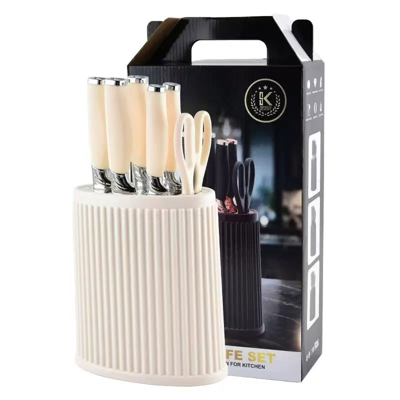 Stainless steel kitchen knife set - 7-piece set