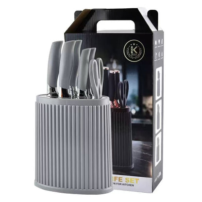 Stainless steel kitchen knife set - 7-piece set