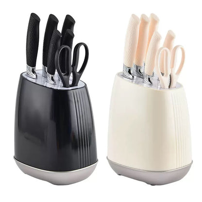 Stainless steel kitchen knife set - 7-piece set