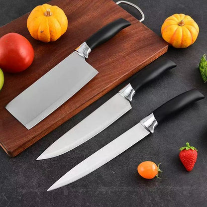 Stainless steel kitchen knife set - 7-piece set